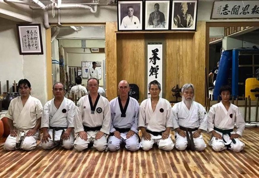 iniziative4 Nella palestra del M° Higaonna, a Okinawa